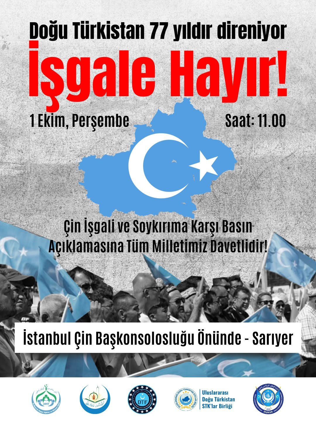 "İŞGALE HAYIR"
