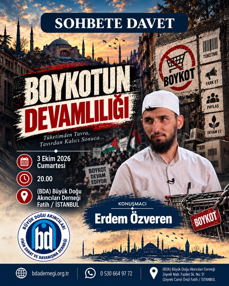 "BOYKOTUN DEVAMLILIĞI"