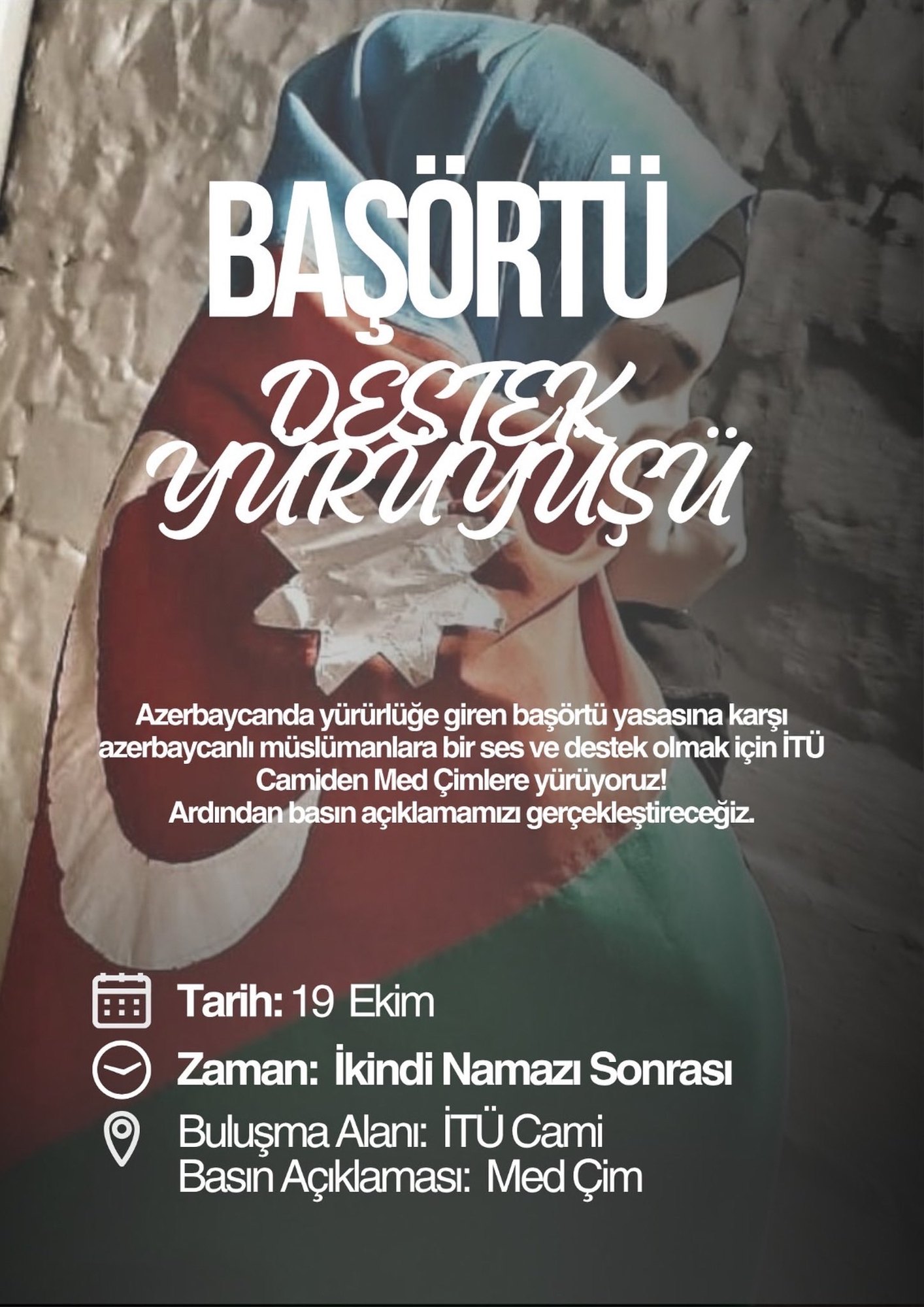 "BAŞÖRTÜ DESTEK YÜRÜYÜŞÜ"