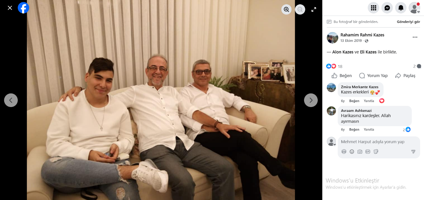 Şahsın kimlik, eğitim ve Askeri Savcılık bünyesindeki görevini belgeleyen açık kaynak profili.