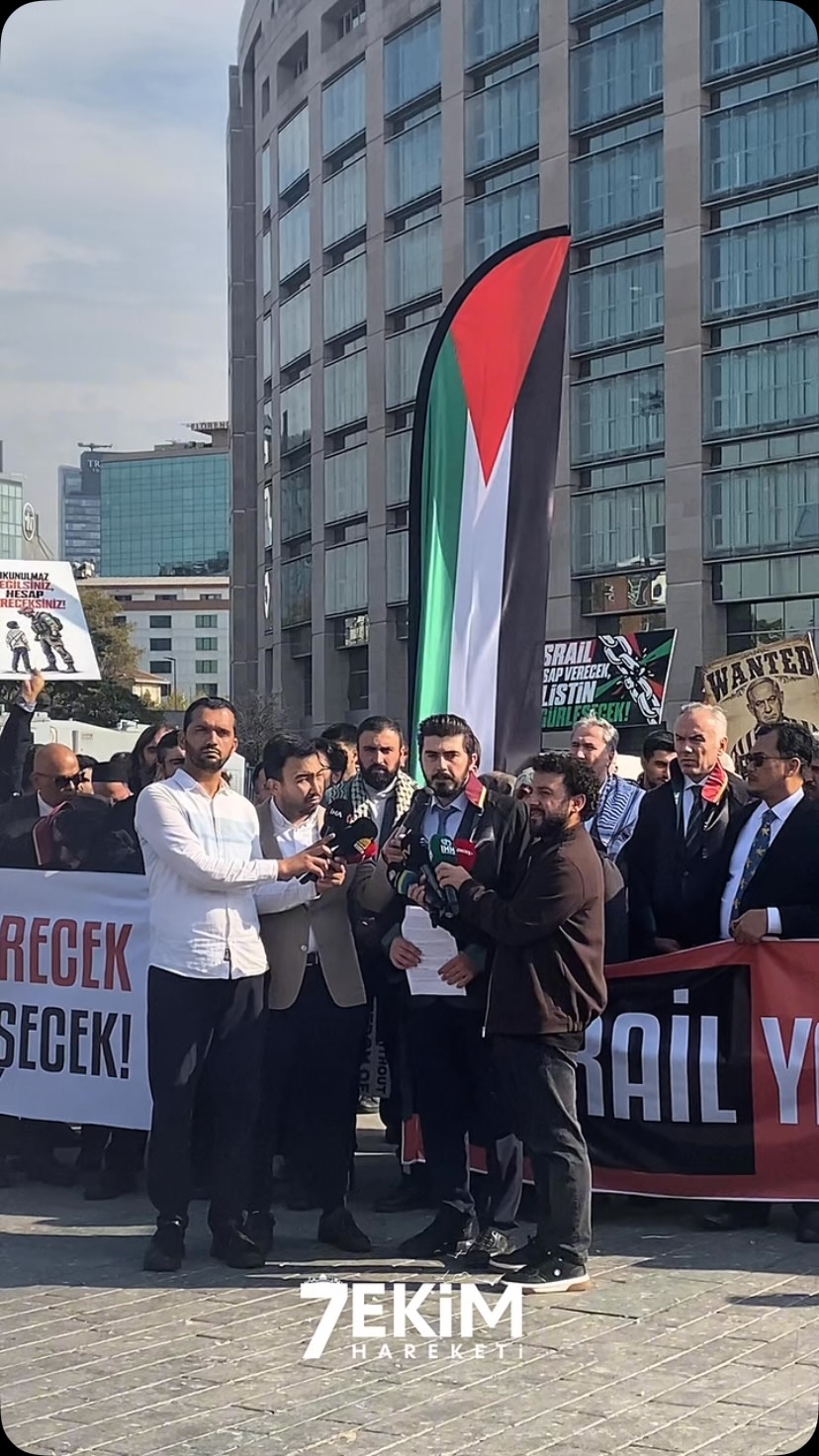 🗣️Global Sumud Filosu Yönetim Kurulu Üyesi ve Hukuk Danışmanı Avukat Hüseyin Dişli
