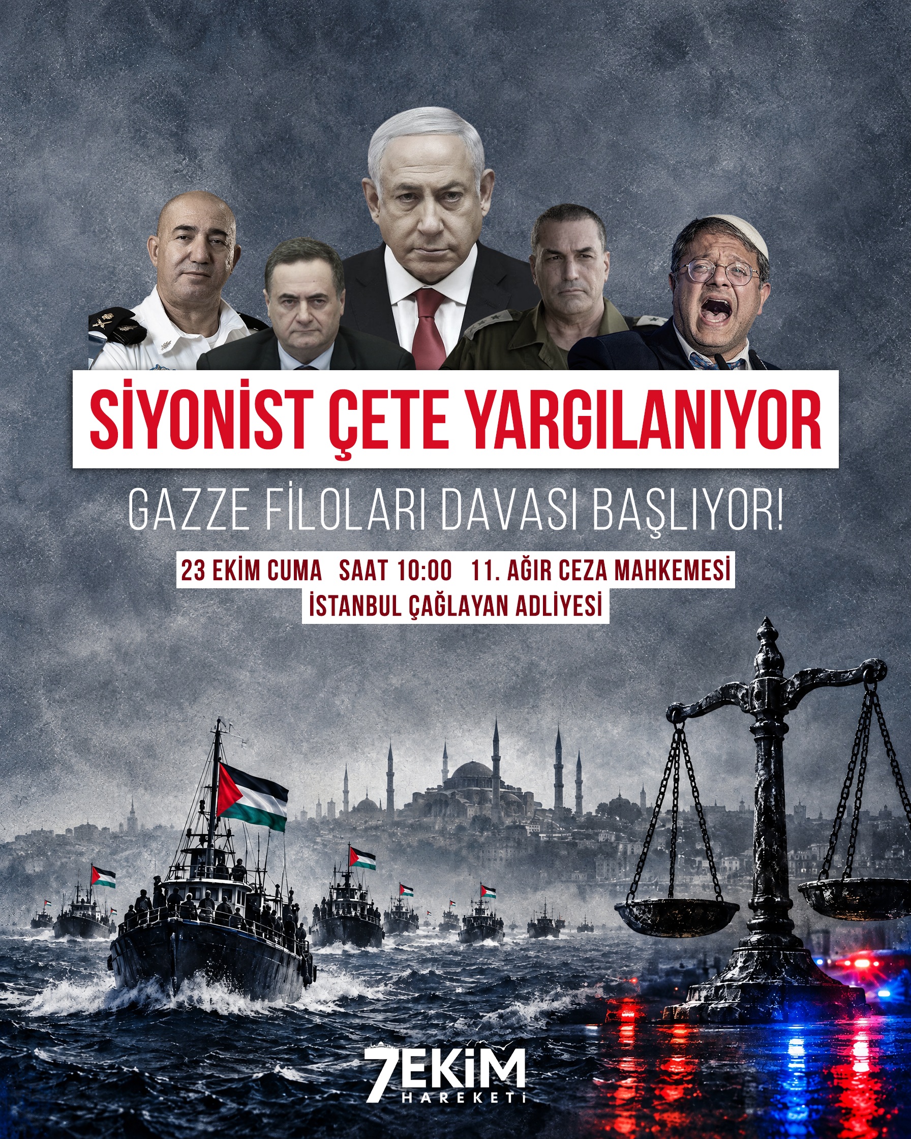 SİYONİST ÇETE YARGILANIYOR!