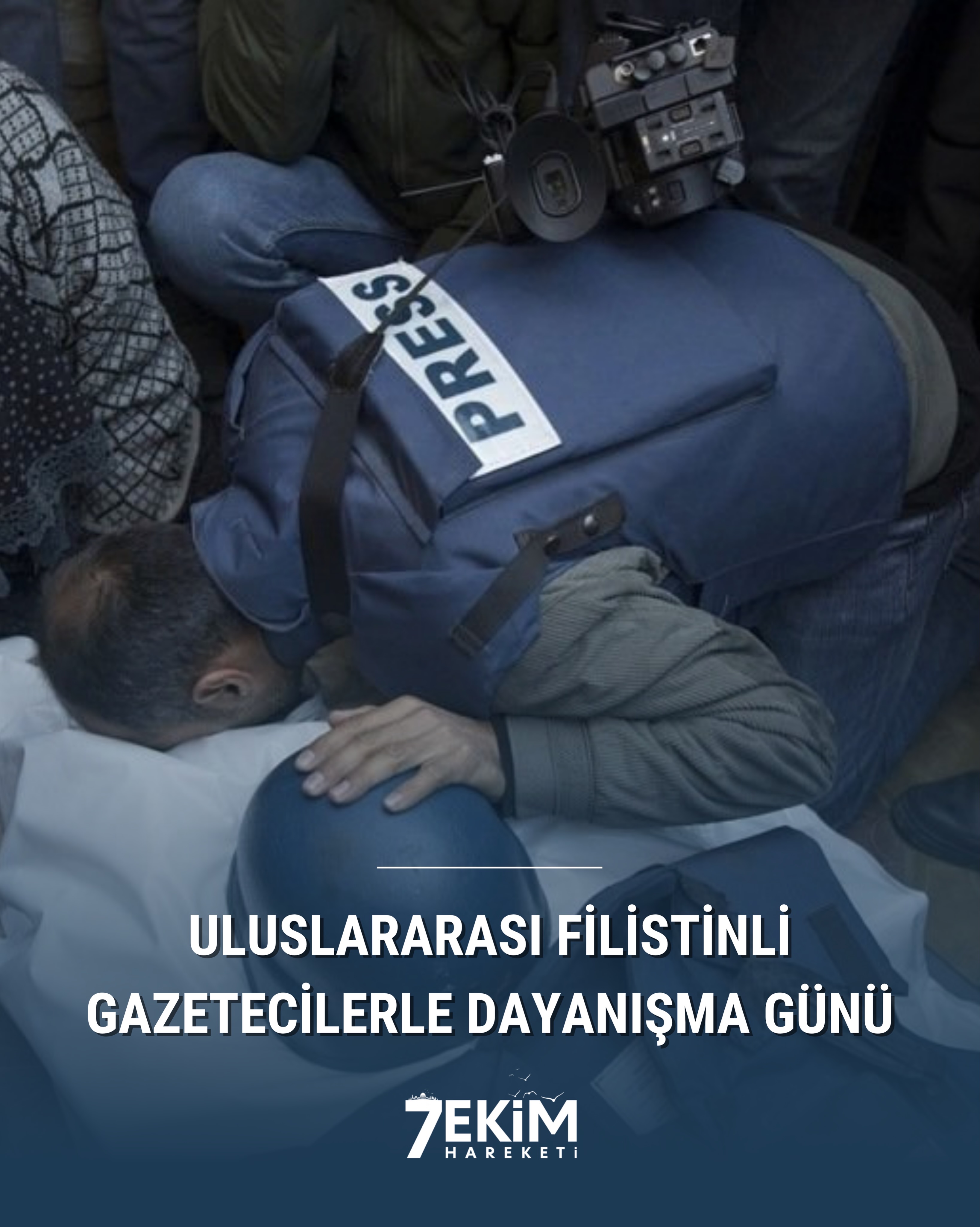 🗓️🎥Uluslararası Filistinli Gazetecilerle Dayanışma Günü